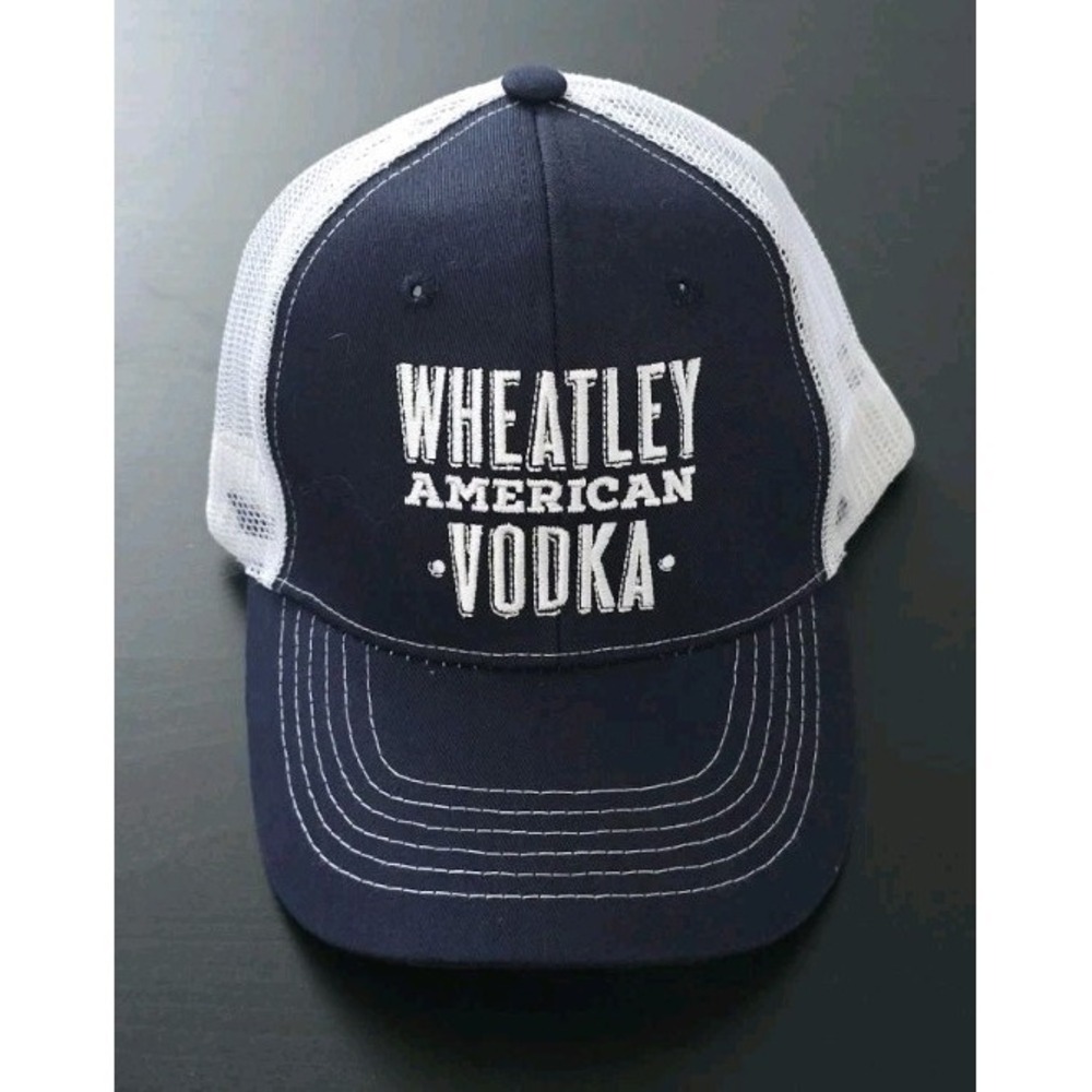 Wheatley American Vodka Hat Cap Mens One Size Snapback Baseball Whiskey